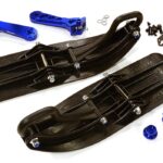 Front Sled Ski Attachment Set for Axial 1/8 Yeti XL (for RWD Operation)