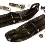Front Sled Ski Attachment Set for Axial 1/8 Yeti XL (for RWD Operation)