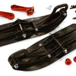 Front Sled Ski Attachment Set for Traxxas 1/10 E-Revo 2.0 (for RWD Operation)