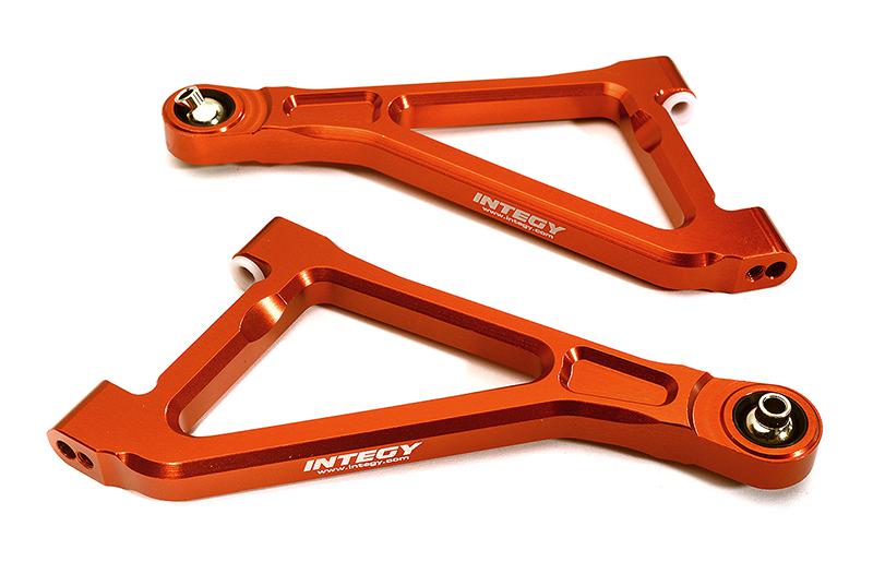 C28561RED Billet Machined Front Upper Arms for Traxxas 1/7 Unlimited Desert Racer 8531 - Image 1