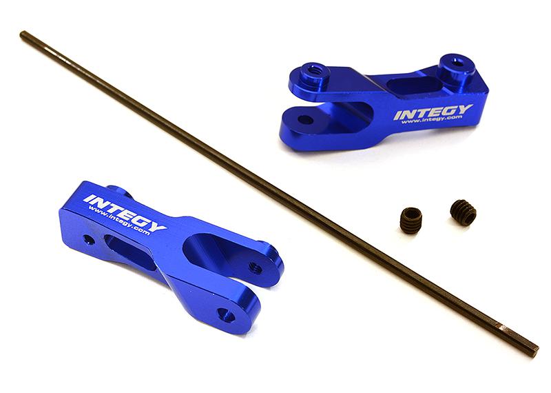 C28563BLUE Front Anti-Roll Sway Bar Set for Traxxas 1/7 Unlimited Desert Racer - Image 1