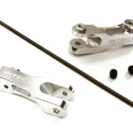 Front Anti-Roll Sway Bar Set Silver for Traxxas 1/7 Unlimited Desert Racer
