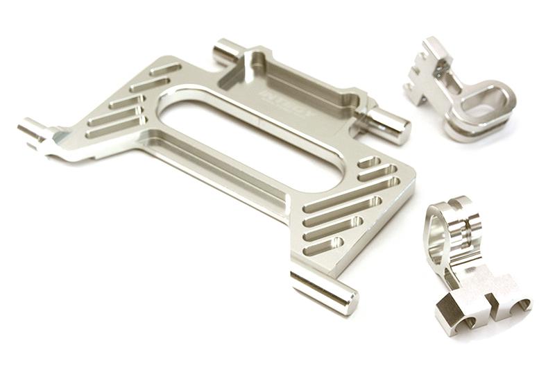 C28575SILVER Aftermarket Silver Battery Plate for Traxxas 1/7 Unlimited Desert Racer 8524 - Image 1