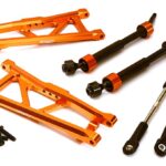 Extended Rear Suspension Kit+Drive Shafts for 1/10 Stampede 2WD 1591 3641A 3655X