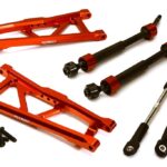 Extended Rear Suspension Kit+Drive Shafts for 1/10 Stampede 2WD 1591 3641A 3655X