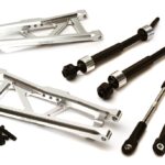Extended Rear Suspension Kit+Drive Shafts for 1/10 Stampede 2WD 1591 3641A 3655X