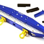 Realistic Rear Alloy Bumper for Traxxas TRX-4 w/ 43mm Mount - Blue