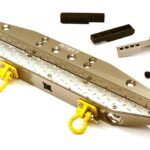 Realistic Rear Alloy Bumper for Traxxas TRX-4 w/ 43mm Mount