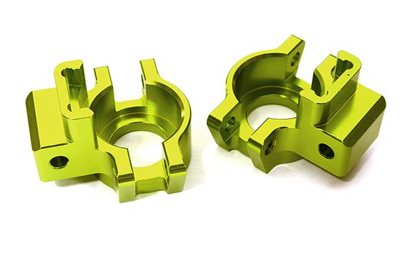 C28581GREEN Billet Machined Rear Axle Hubs for Traxxas 1/7 Unlimited Desert Racer 8540 - Image 1