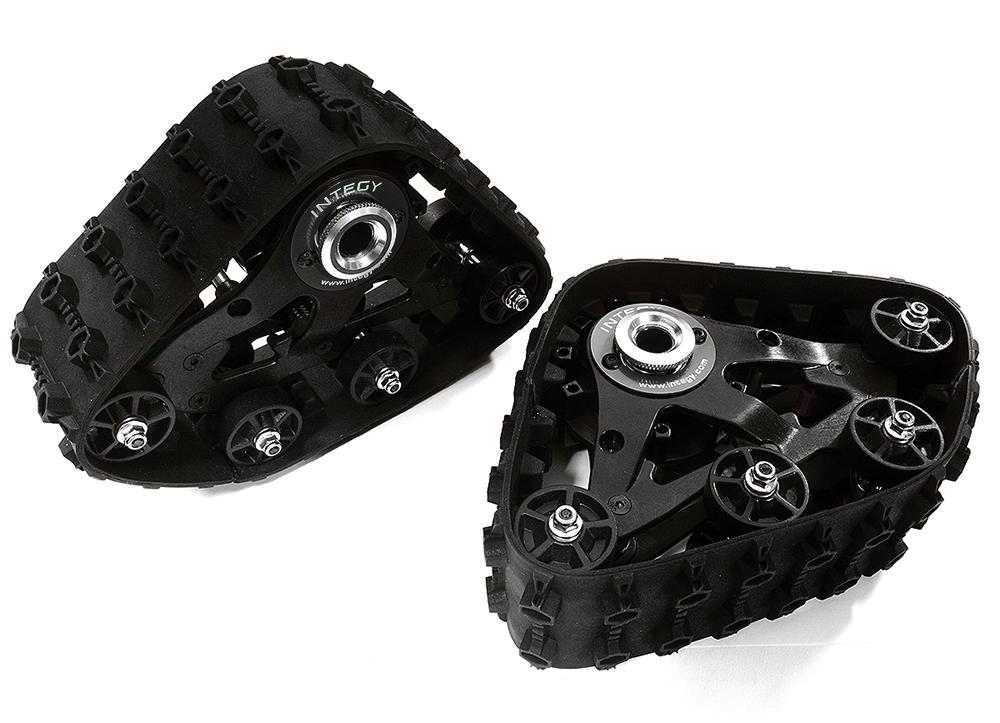 C28590GREY T3 Snowmobile & Sandmobile Rear Kit for 1/10 Stampede, Rustler, Slash & Bandit - Image 1