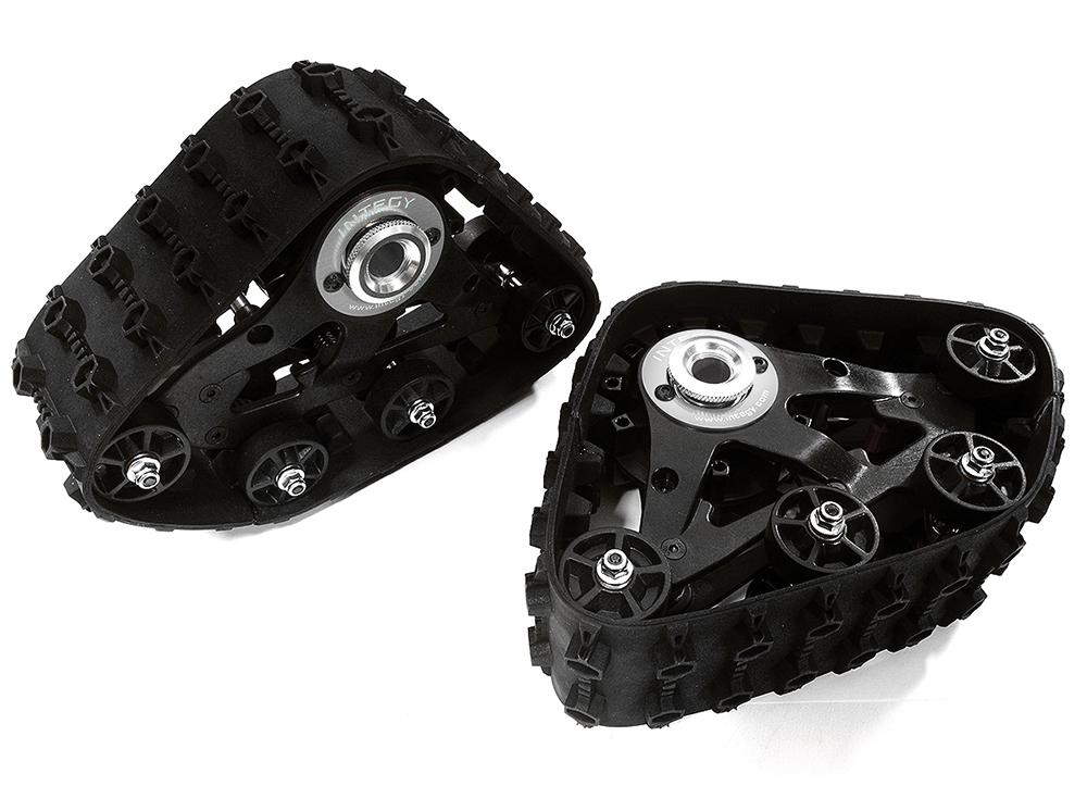 C28590SILVER T3 Snowmobile & Sandmobile Rear Kit for 1/10 Stampede, Rustler, Slash & Bandit - Image 1