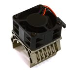36mm Motor Heatsink+40x40mm Cooling Fan 16k rpm for Most 1/10 On-Road & Off-Road