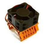 36mm Motor Heatsink+40x40mm Cooling Fan 16k rpm for Most 1/10 On-Road & Off-Road