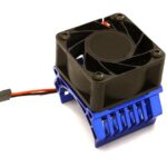 36mm Motor Heatsink+40x40mm Cooling Fan 17k rpm for Most 1/10 On-Road & Off-Road