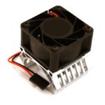 36mm Motor Heatsink+40x40mm Cooling Fan 17k rpm for Most 1/10 On-Road & Off-Road