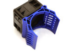 High-Speed 42mm Blue Motor Heatsink with 40x40mm Cooling Fan for 1/10 RC Cars - Image 2