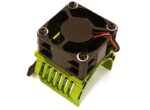 42mm Motor Heatsink+40x40mm Cooling Fan 16k rpm for 1/10 Summit & E-Revo