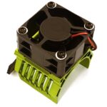 42mm Motor Heatsink+40x40mm Cooling Fan 16k rpm for 1/10 Summit & E-Revo