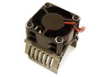 42mm Grey Motor Heatsink+40x40mm Cooling Fan 16k rpm for 1/10 Summit & E-Revo