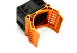 42mm Orange Motor Heatsink+40x40mm Cooling Fan 16k rpm for 1/10 Summit & E-Revo - Image 2