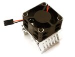 42mm Motor Heatsink+40x40mm Cooling Fan 16k rpm for 1/10 Summit & E-Revo