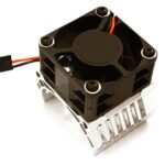 42mm Motor Heatsink+40x40mm Cooling Fan 16k rpm for 1/10 Summit & E-Revo