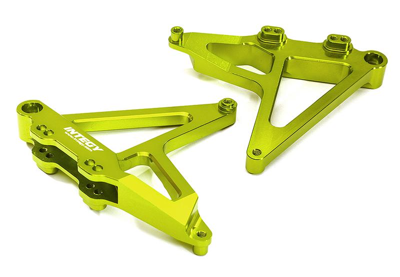 C28608GREEN Billet Machined Rear Shock Mounts for Traxxas 1/7 Unlimited Desert Racer 8538 - Image 1