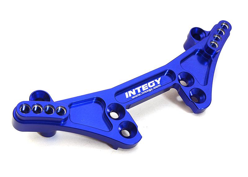 C28612BLUE Billet Machined Rear Shock Tower for Tamiya 1/10 TA07 PRO - Image 1