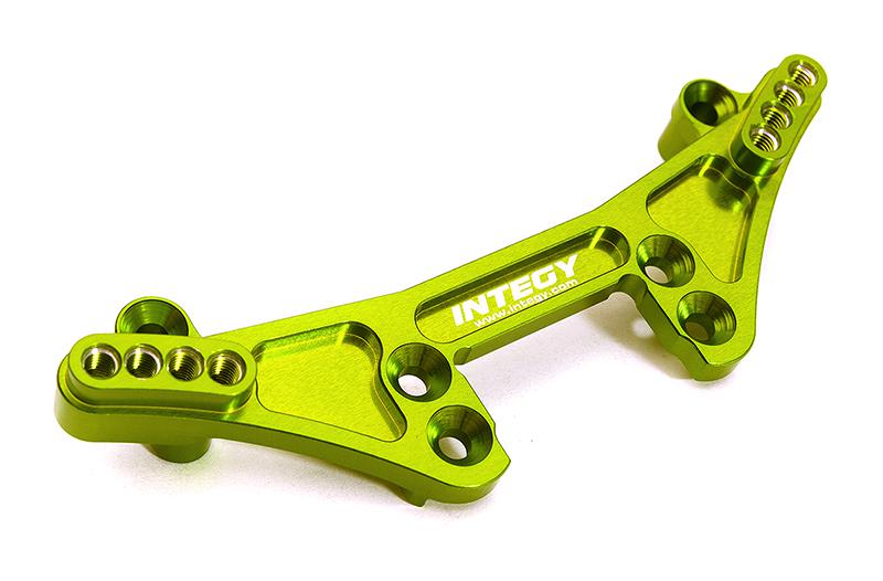 C28612GREEN Billet Machined Rear Shock Tower for Tamiya 1/10 TA07 PRO - Image 1