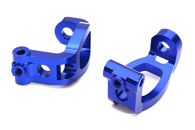 C28614BLUE Billet Machined Caster Blocks for Tamiya 1/10 TA07 PRO - Image 1