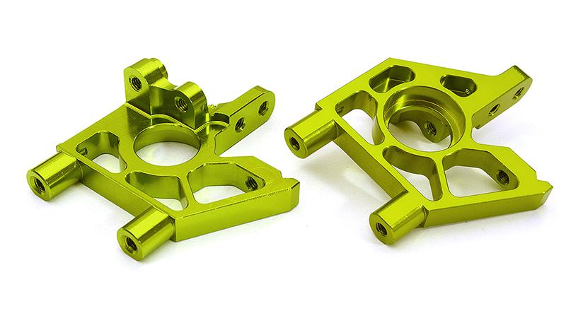 C28616GREEN Billet Machined Front or Rear Bulkheads for Tamiya 1/10 TA07 PRO - Image 1