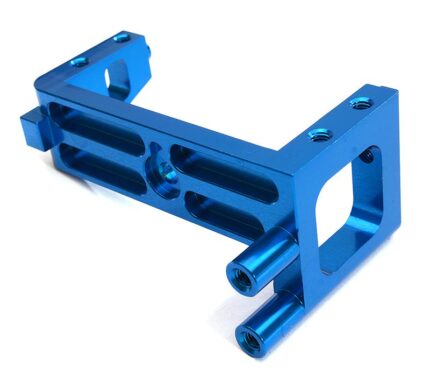 Billet Machined Light Blue Servo Mount for Tamiya 1/10 TA07 PRO