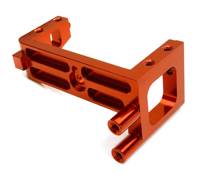 C28617RED Billet Machined Servo Mount for Tamiya 1/10 TA07 PRO - Image 1