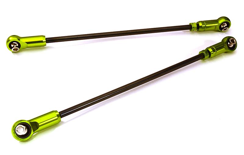 C28620GREEN Alloy Rear Upper Adjustable Suspension Links for 1/7 Unlimited Desert Racer 8542 - Image 1