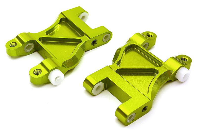C28638GREEN Billet Machined Alloy Rear Suspension Arms for Tamiya 1/10 M-07 - Image 1