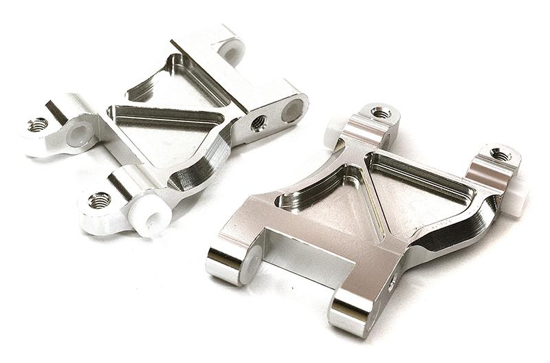 C28638SILVER Billet Machined Alloy Rear Suspension Arms for Tamiya 1/10 M-07 - Image 1
