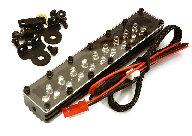 C28665 T11 Realistic Roof Top Spot White LED (2X9) Light Set W=103mm - Image 1