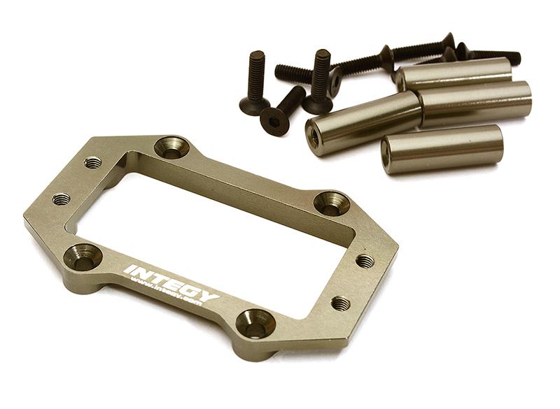 C28666GREY Billet Machined Servo Mount for Arrma Kraton 6S BLX Brushless Truggy AR320430 - Image 1