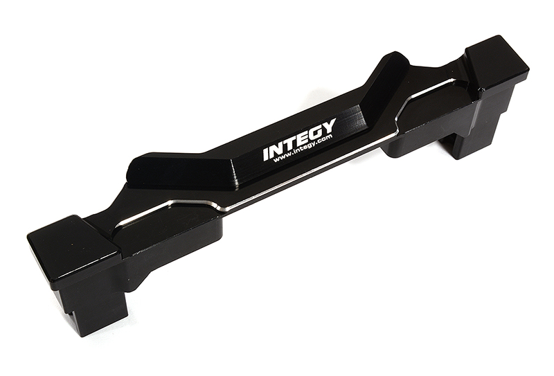 C28668BLACK Billet Machined Front Clipless Body Post for 1/10 E-Revo 2.0 - Black 8614 - Image 1