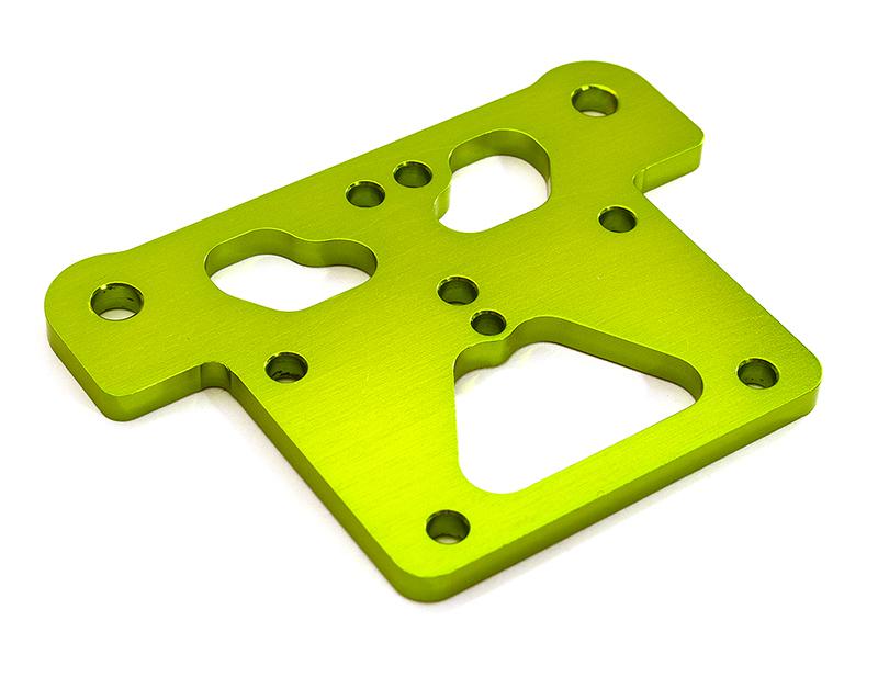 C28670GREEN Billet Alloy Top Plate for Arrma 1/8 Outcast, Kraton & Notorious 6S BLX AR320195 - Image 1