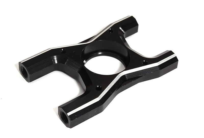C28673BLACK Billet Machined Center Differential Mount for Arrma 1/8 Kraton 6S BLX (AR310428) - Image 1