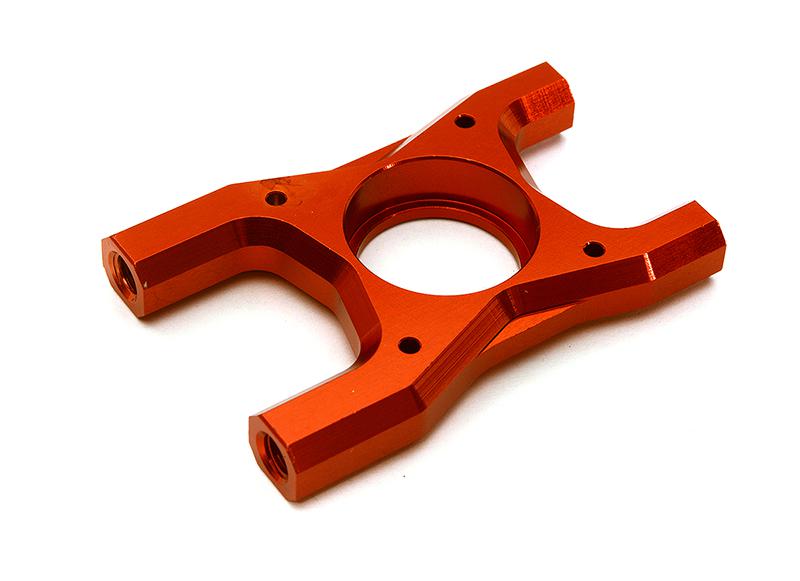 C28673RED Billet Machined Center Differential Mount for Arrma 1/8 Kraton 6S BLX (AR310428) - Image 1
