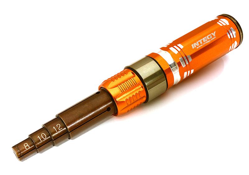 C28677ORANGE Precision Bearing Removal Tool - 8mm, 10mm & 12mm (Orange) - Image 1