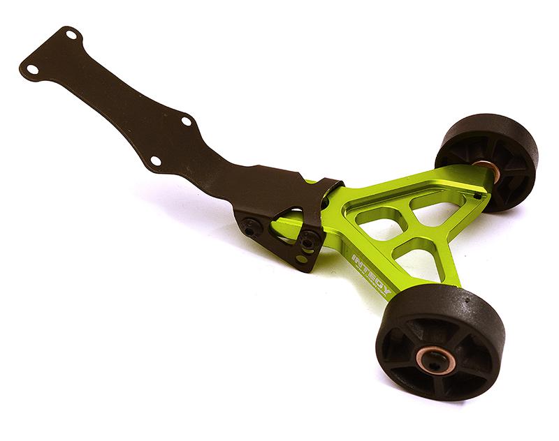 C28679GREEN Billet Machined Wheelie Bar for Traxxas 1/16 E-Revo, Summit & Slash VXL - Image 1