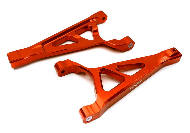 C28683RED Machined Front Upper Suspension Arms for Traxxas 1/10 E-Revo 2.0 8631 8632 - Image 1