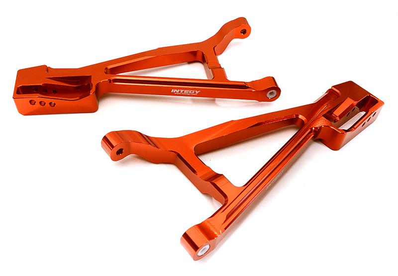 C28684RED Machined Front Lower Suspension Arms for Traxxas 1/10 E-Revo 2.0 8631 8632 - Image 1