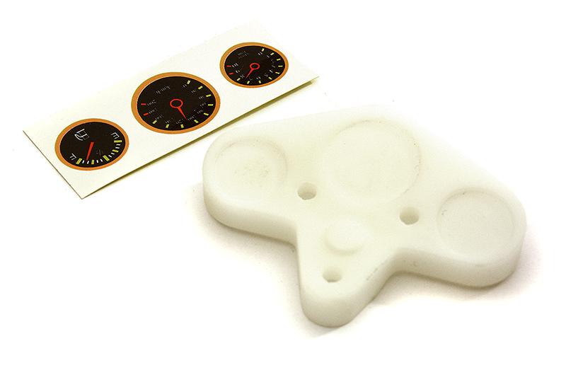 C28716 Realistic Center Instrument Panel for Tamiya T3-01 - Image 1