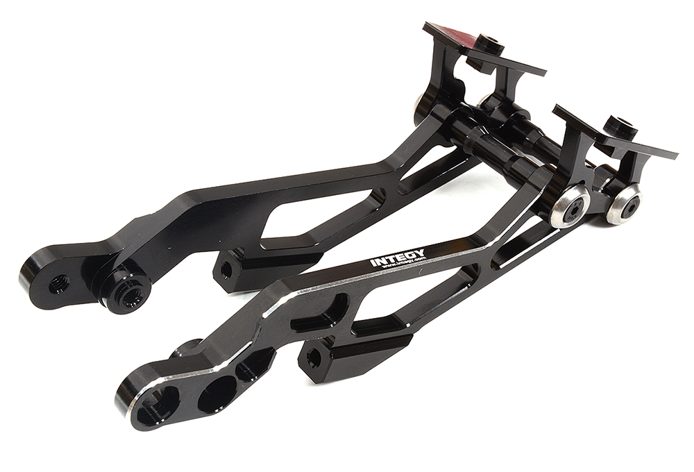 C28728BLACK Billet Machined Wing Mount for Arrma 1/8 Kraton 6S BLX AR320347 - Image 1