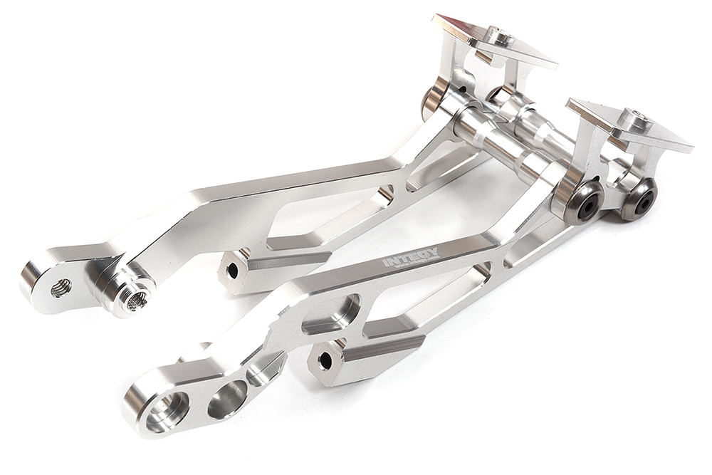 C28728SILVER Billet Machined Wing Mount for Arrma 1/8 Kraton 6S BLX AR320347 - Image 1