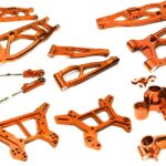 Orange Machined Alloy Suspension Upgrade Kit for Arrma Kraton 6S BLX 1/8 Scale